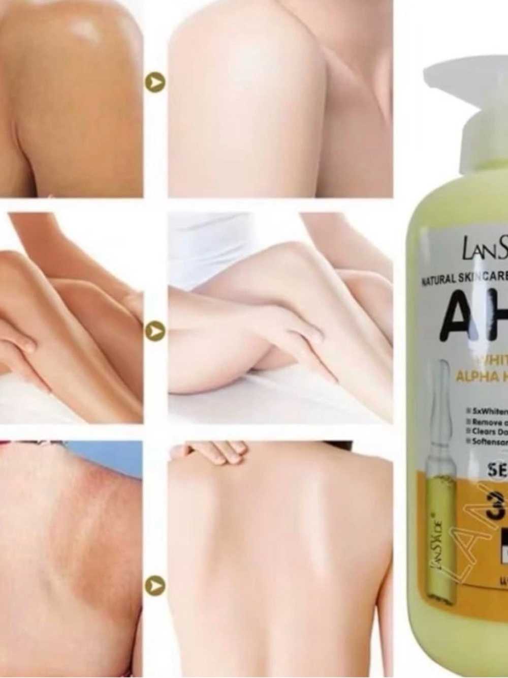 AHA Brightening Body Lotion - Light Green